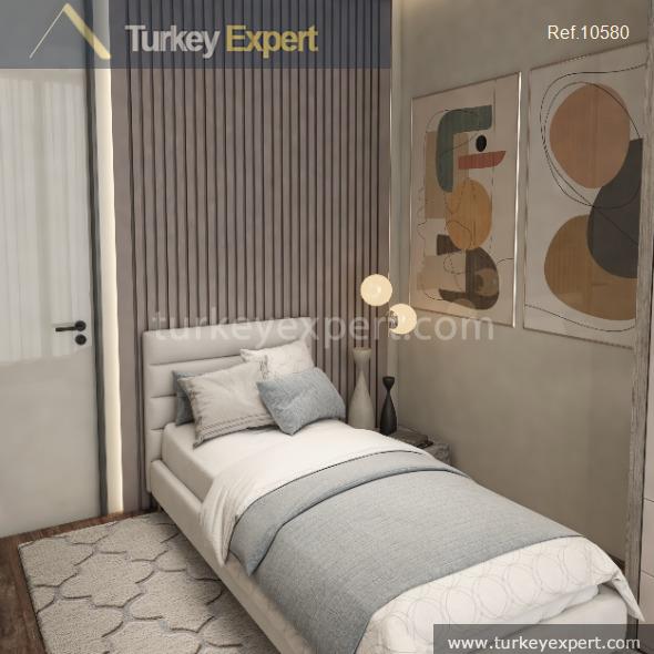 luxurious triplex villas with sea view for sale in istanbul64