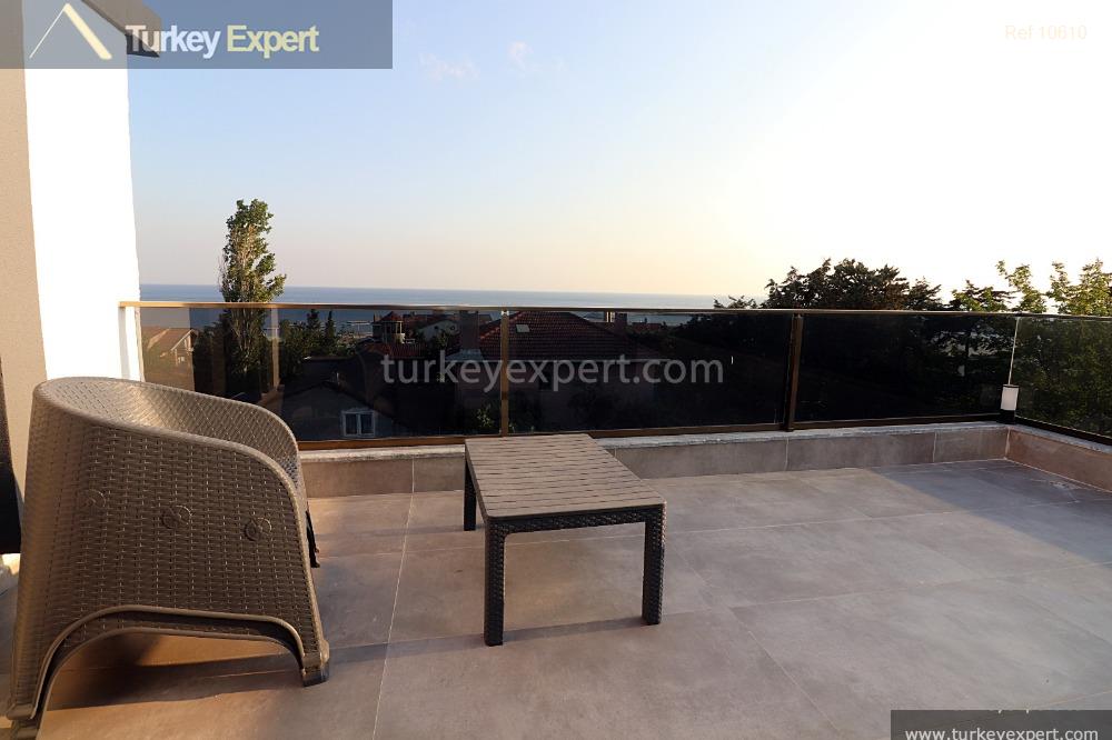 stunning triplex villa with sea view for sale in istanbul32