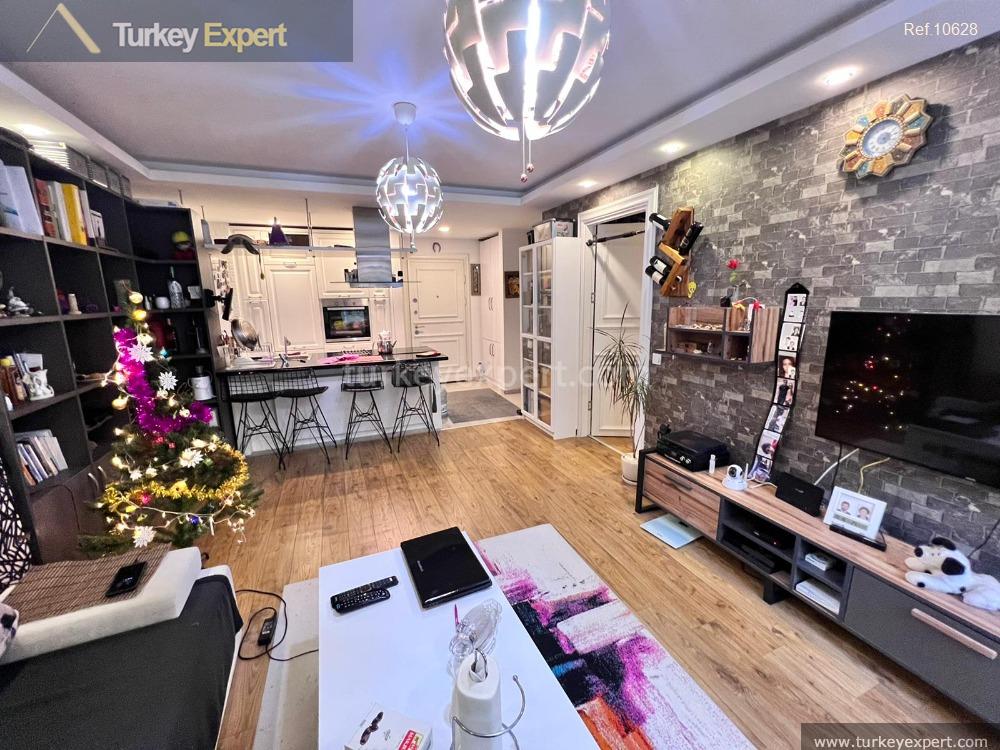 Open-plan cozy apartment for sale in Istanbul Kagithane 1