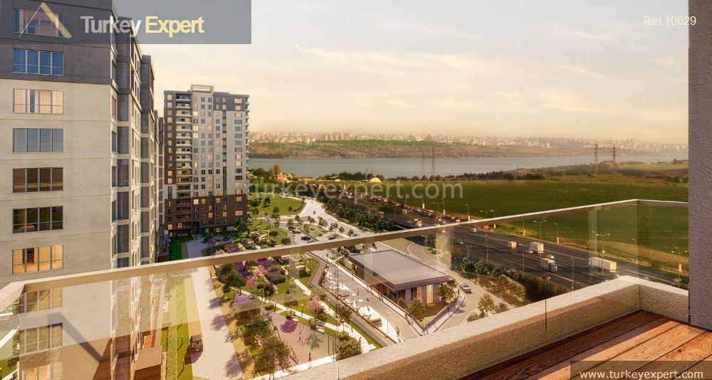 Apartments in Istanbul, a new residential complex with shops and facilities 1