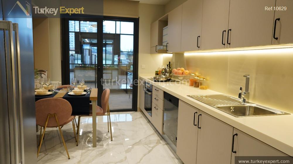 Apartments in Istanbul, a new residential complex with shops and facilities 2