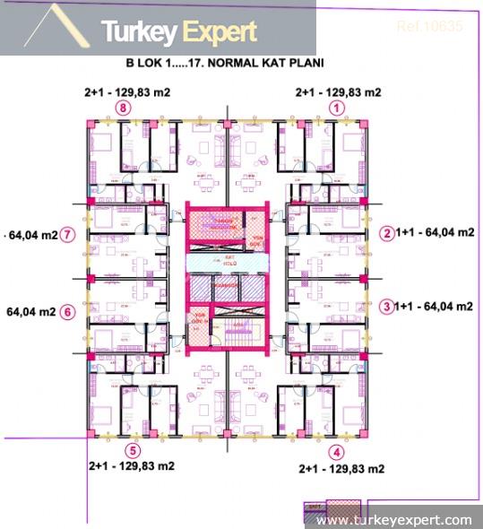 _fp_modern apartments in mixeduse development for sale in istanbul bagcilar10