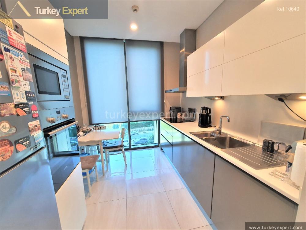 Luxurious Istanbul Maslak apartment with forest view and rich facilities 0