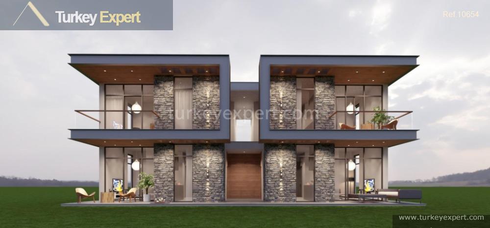 modern project of villas and apartments with hotel facilities in12