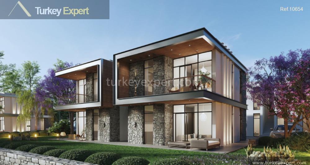 modern project of villas and apartments with hotel facilities in25