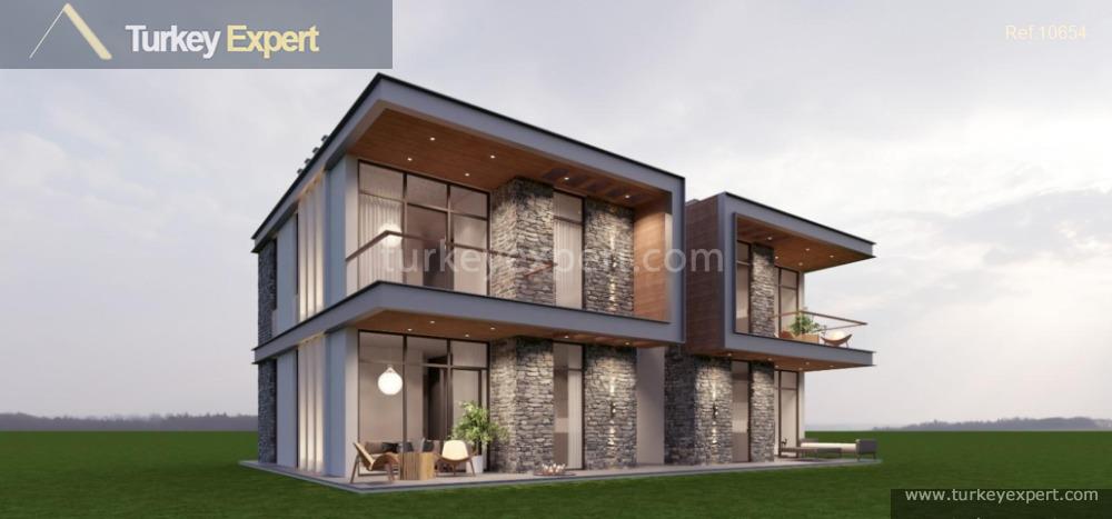modern project of villas and apartments with hotel facilities in3