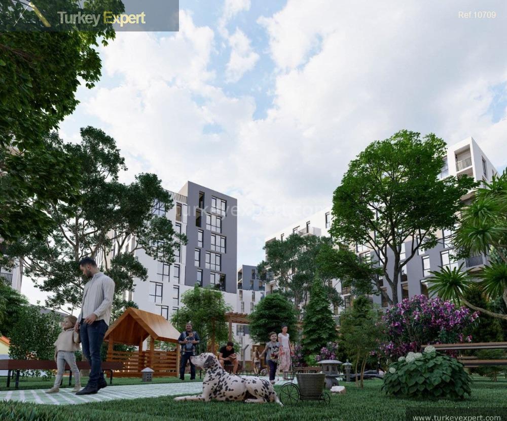 Продажа квартир в рассрочку в новом комплексе в Стамбуле, район Эйюп 1