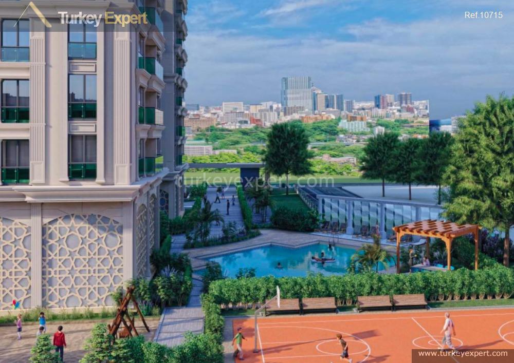 117contemporary apartments in a complex for sale in eyupsultan istanbul17