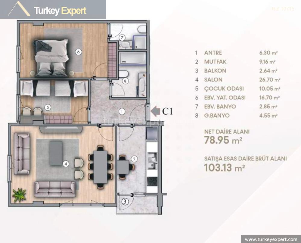 _fp_contemporary apartments in a complex for sale in eyupsultan istanbul24