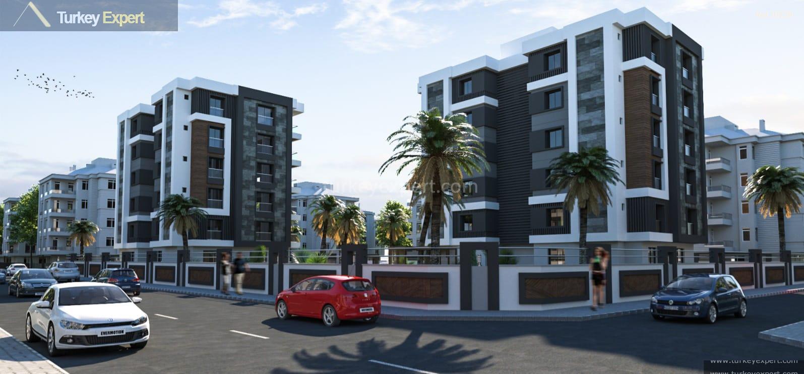 Новые квартиры в Анталии в районе Кепез, возможна рассрочка 0