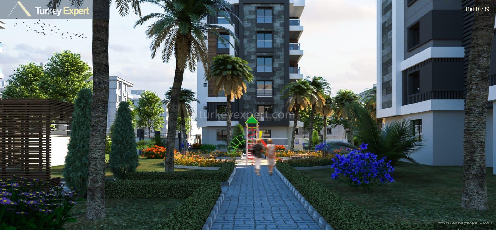 Новые квартиры в Анталии в районе Кепез, возможна рассрочка 1
