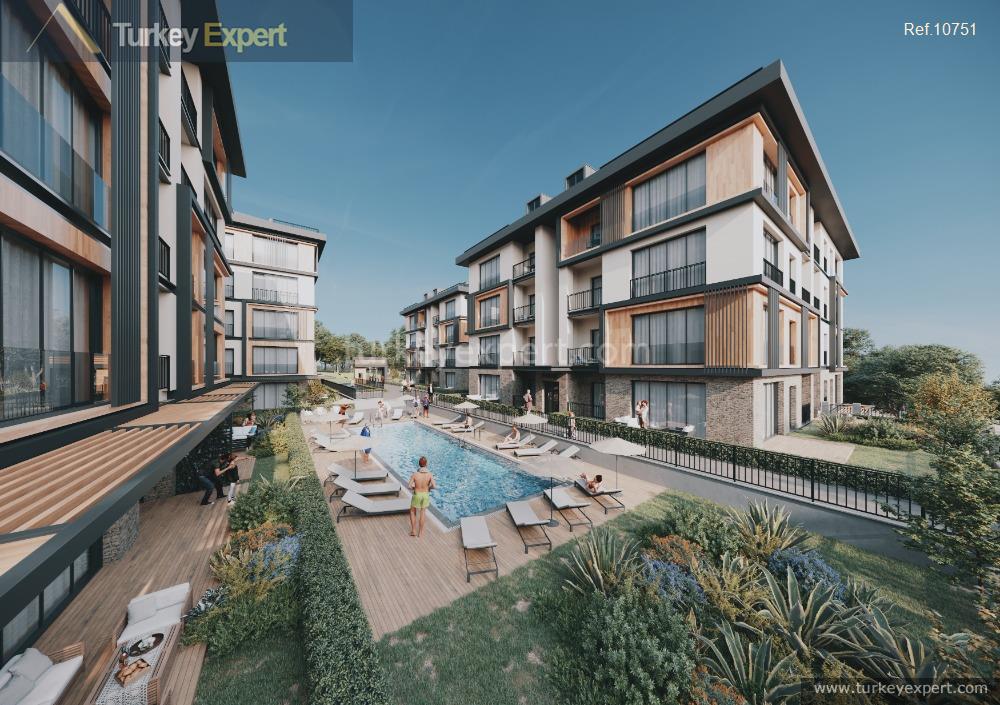 Smart apartments by Istanbul's longest seaside for sale in Buyukcekmece 1