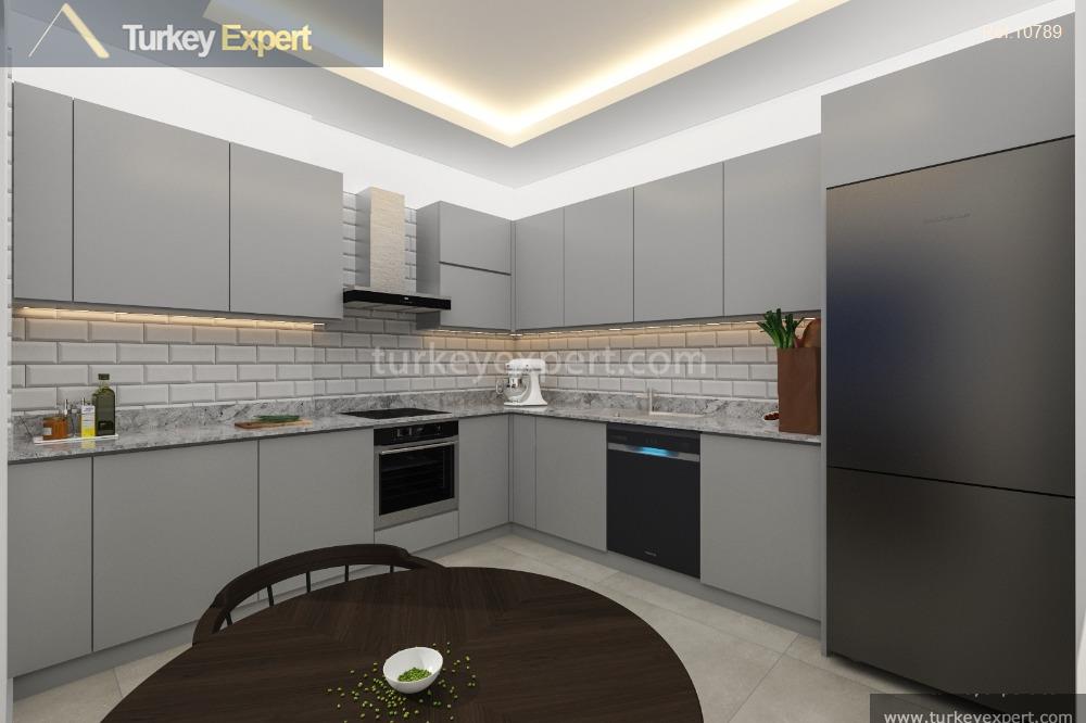 New apartments in Kusadasi with 1, 2, and 3-bedroom floor plans 2