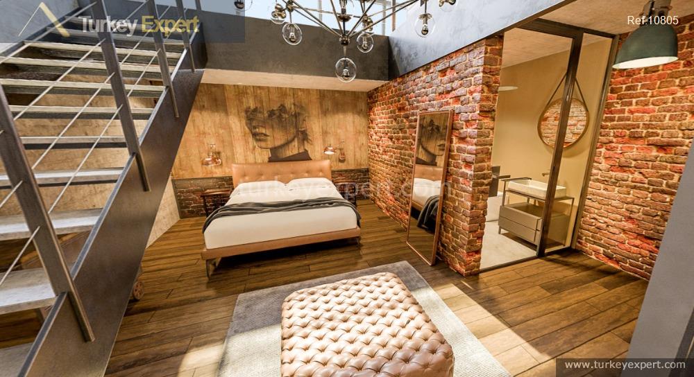 Loft apartments for sale in Zeytinburnu, at a historic location in Istanbul 3