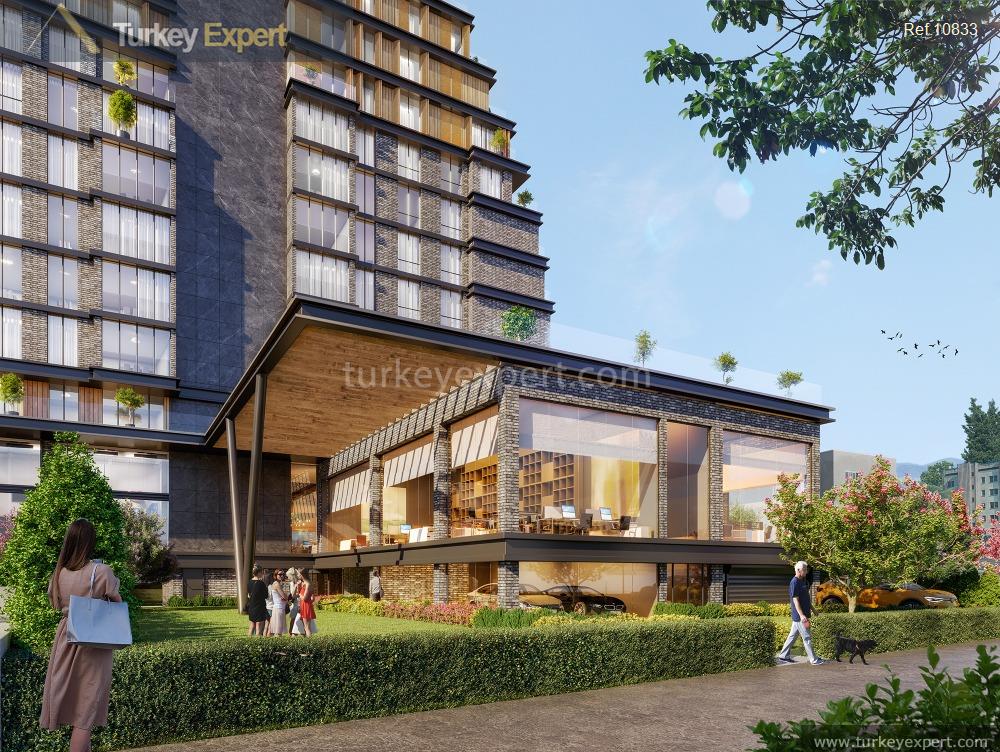 Istanbul Zeytinburnu apartments and commercial units for sale in a new modern complex 0