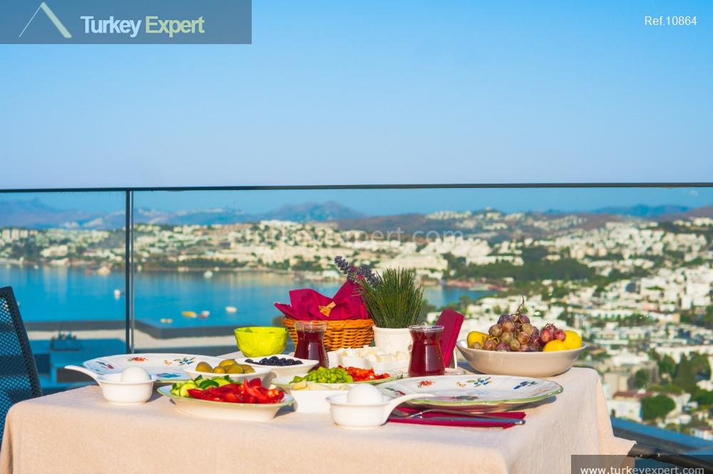 املاک بدروم در یک مرکز مکانی زیبا واقع بین Gumbet و Bodrum Marina 0