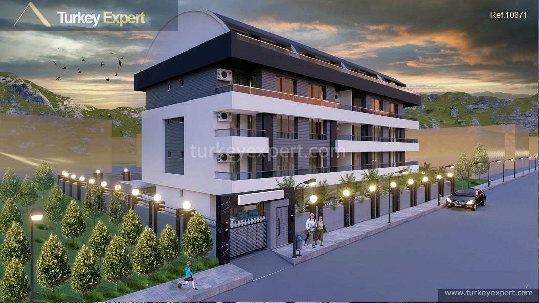 13variouslysized modern apartments in a complex for sale in antalya6
