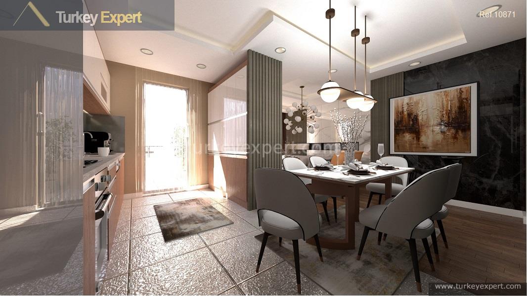 New build apartments for sale in Antalya Muratpasa 1