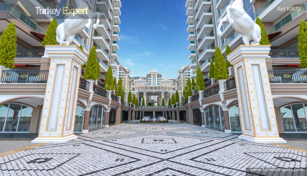 17luxury apartments of various sizes in a complex for sale17