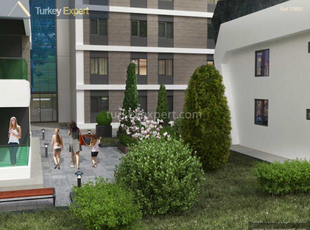 4modern 3bedroom apartments with citizenship offer for sale in istanbul5
