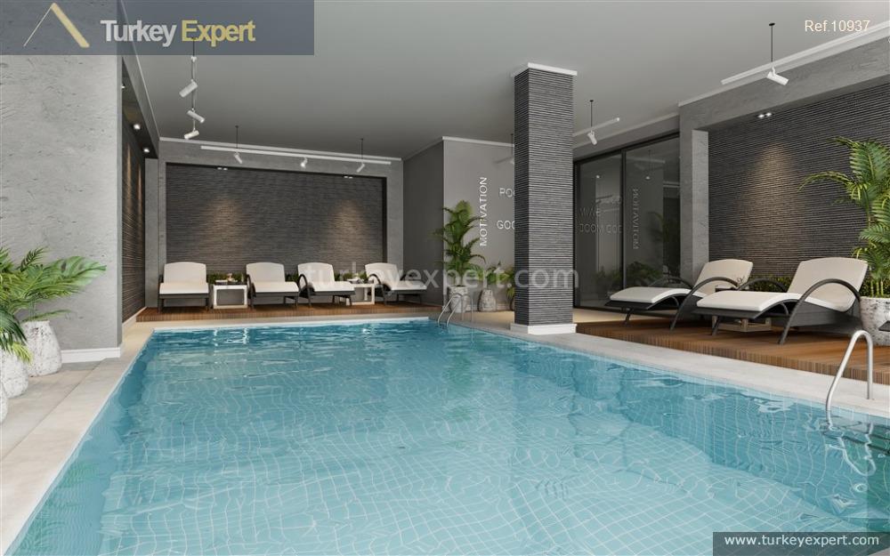 Apartments for sale in a large size complex in Alanya Oba 0