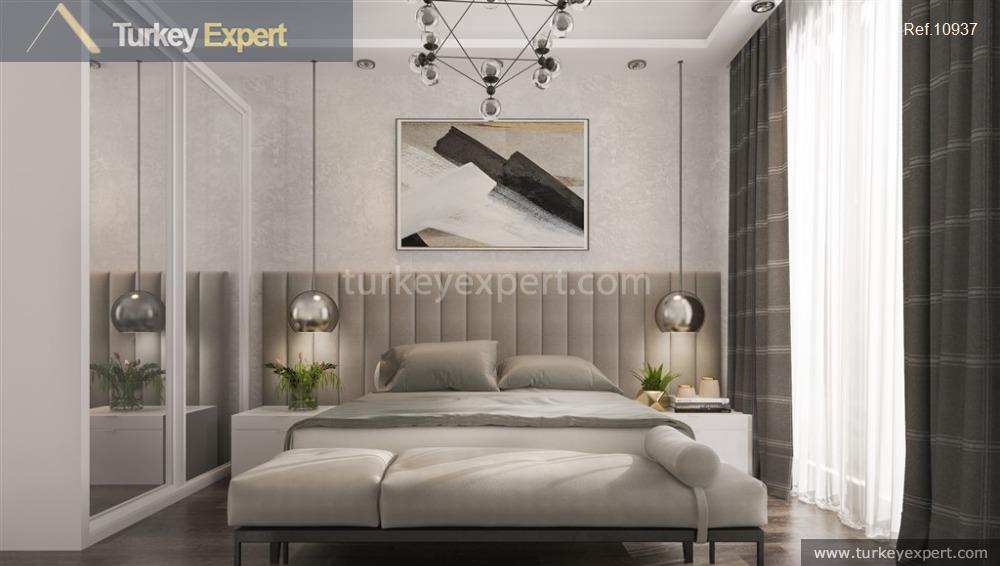 Apartments for sale in a large size complex in Alanya Oba 2