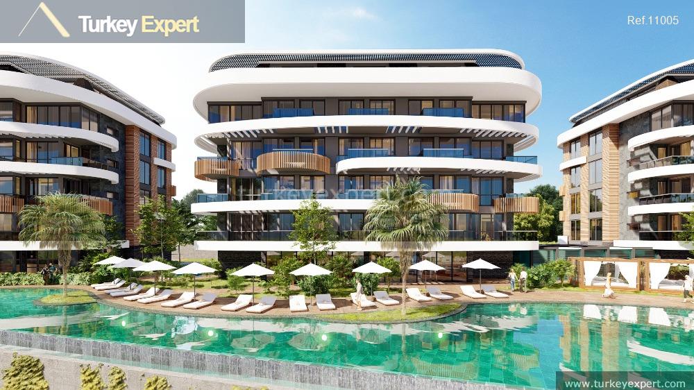 18luxury apartments and duplexes in a complex near the sea13