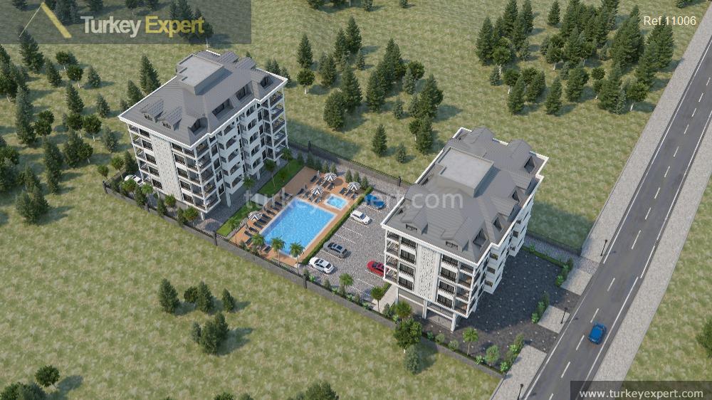 104alanya kargicak apartments with social facilities close to the beach