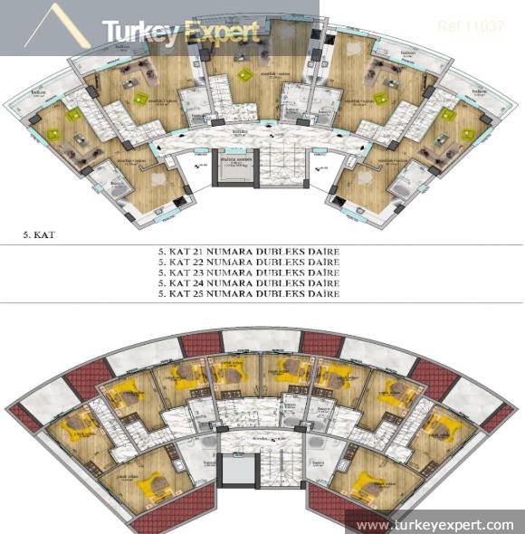 _fp_apartments and duplexes in a complex for sale in alanya22