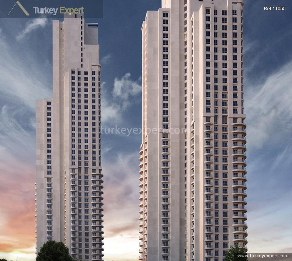 1apartments in a twintower project for sale in istanbul sisli1