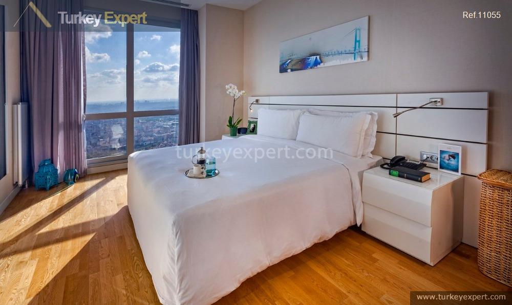 Apartments in a twin-tower project for sale in Istanbul Sisli 1