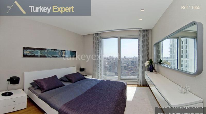 Apartments in a twin-tower project for sale in Istanbul Sisli 2