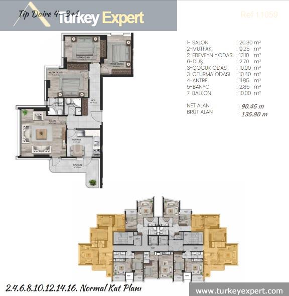 _fp_istanbul maslak apartments with various floor plans19