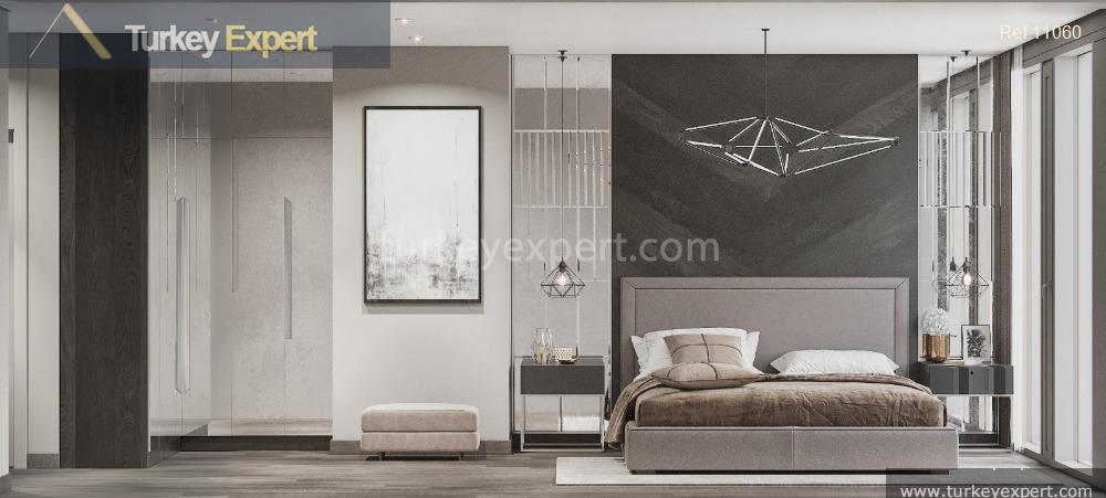 Apartments and offices for sale in Istanbul Kagithane in a large complex, including shops and a hotel 2