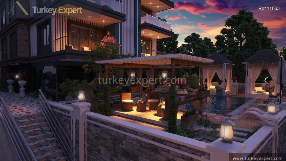 12121beautiful apartments in a complex with swimming pool in alanya7