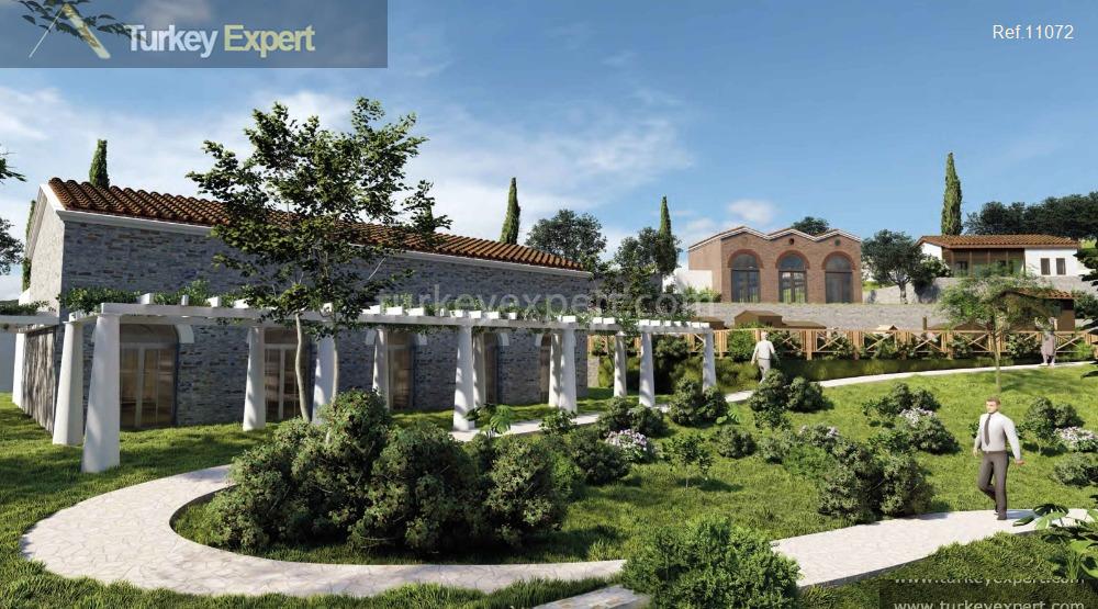 project of individual villas in bodrum with 24 months’ payment12