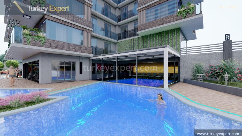 Alanya apartments with various layouts near the world-famous Cleopatra Beach 0