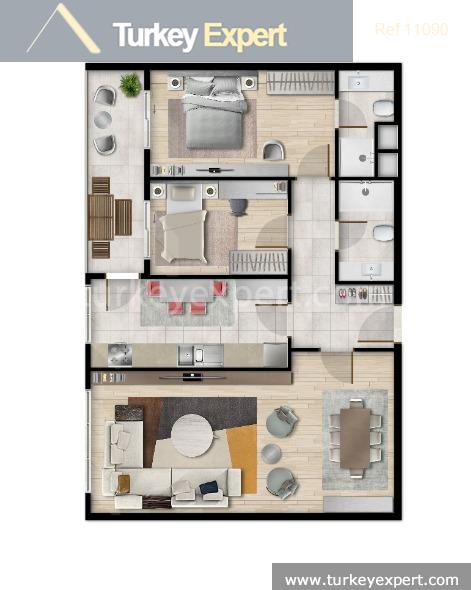_fp_functional apartments with various floor plans in istanbul kucukcekmece23