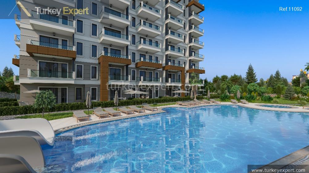 112comfortable apartments in a residential complex with a private beach3