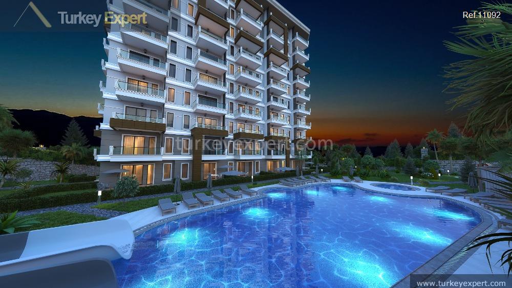 11comfortable apartments in a residential complex with a private beach6