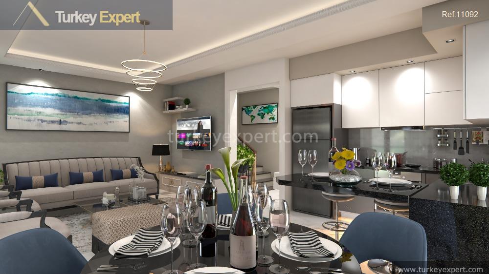 Holiday apartments for sale near the beach in Alanya 1