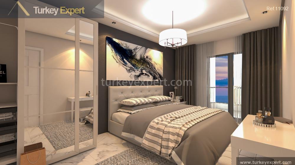 Holiday apartments for sale near the beach in Alanya 2