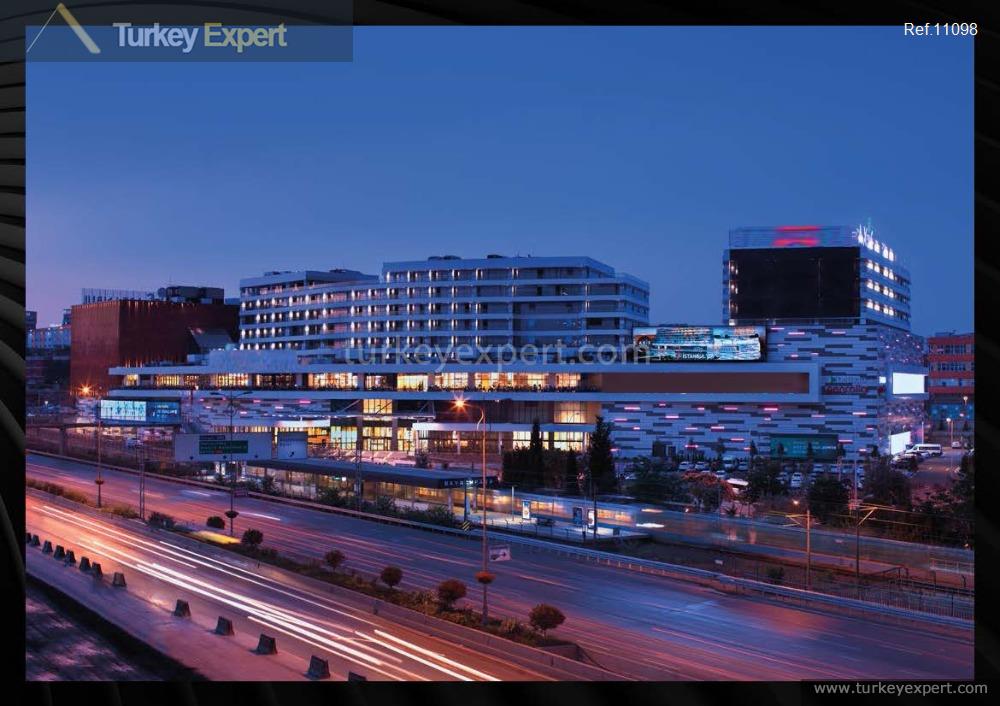 A large complex of apartments, offices, and shops in Istanbul Eyup 1