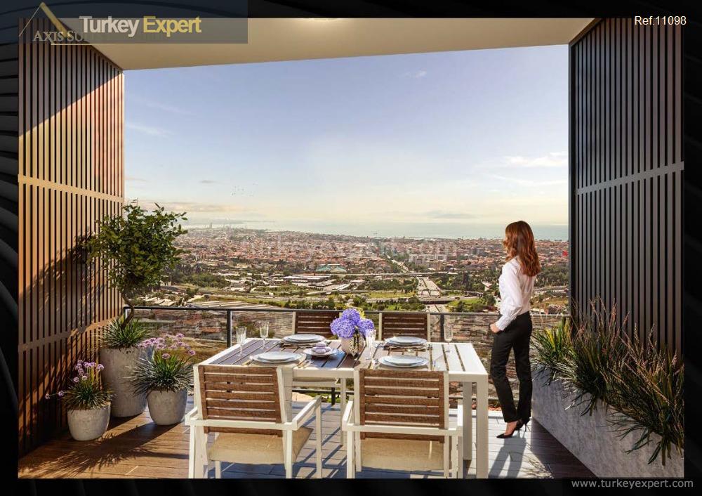 A large complex of apartments, offices, and shops in Istanbul Eyup 3