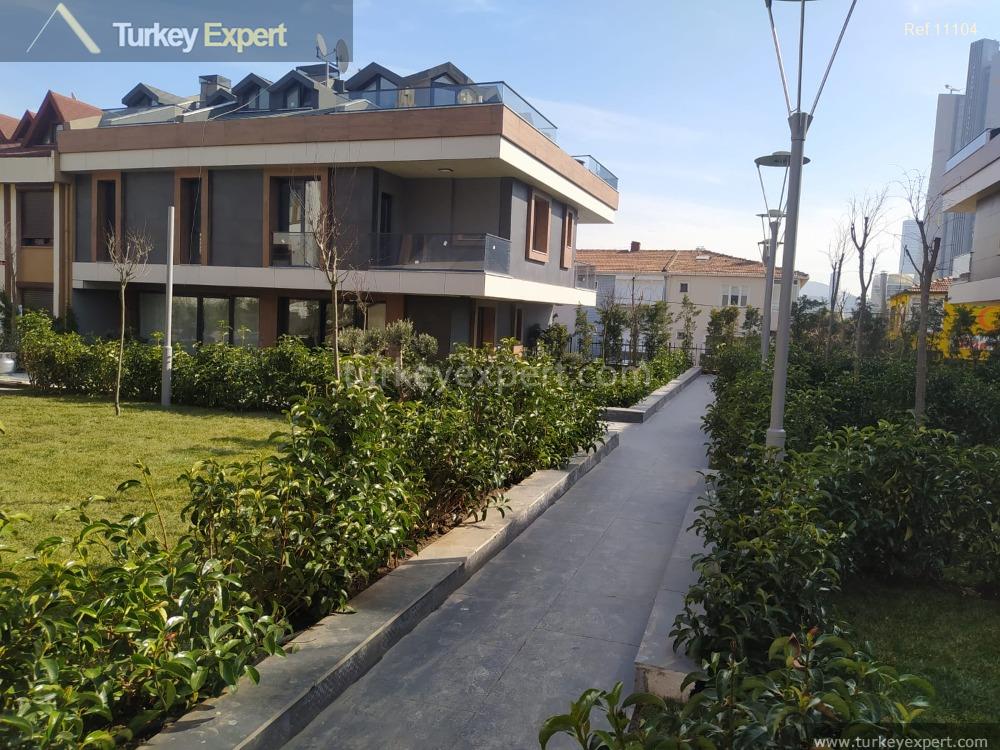 Villas for sale in Istanbul Umraniye on the Asian side in a central location 1