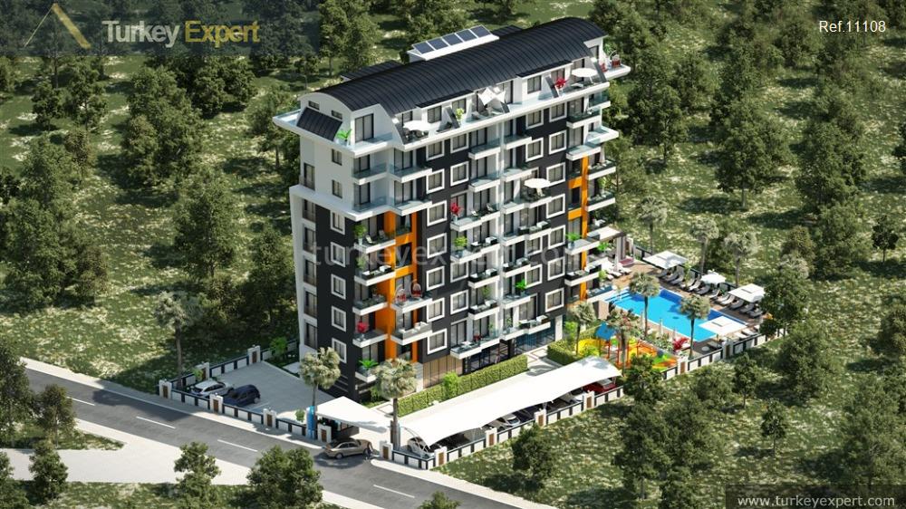 11modern apartments in a complex 900 meters from the sea1
