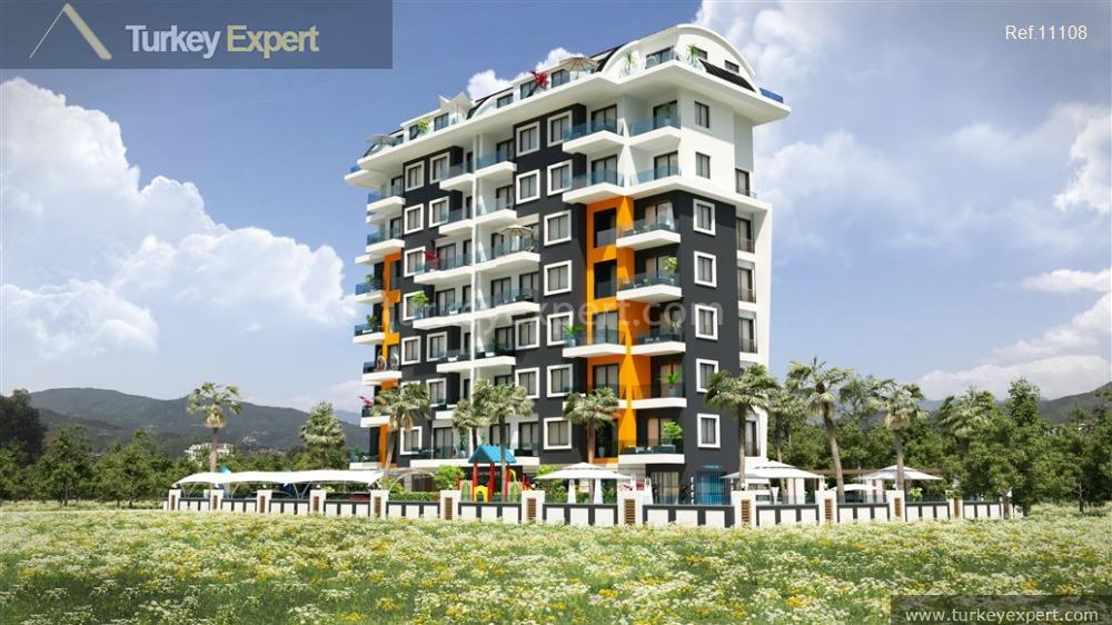 12modern apartments in a complex 900 meters from the sea16