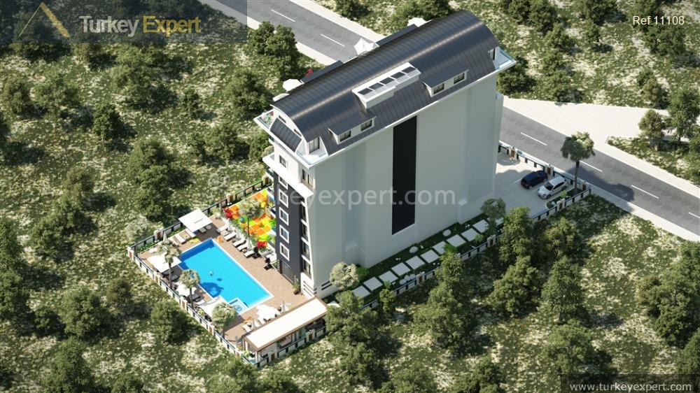 14modern apartments in a complex 900 meters from the sea12