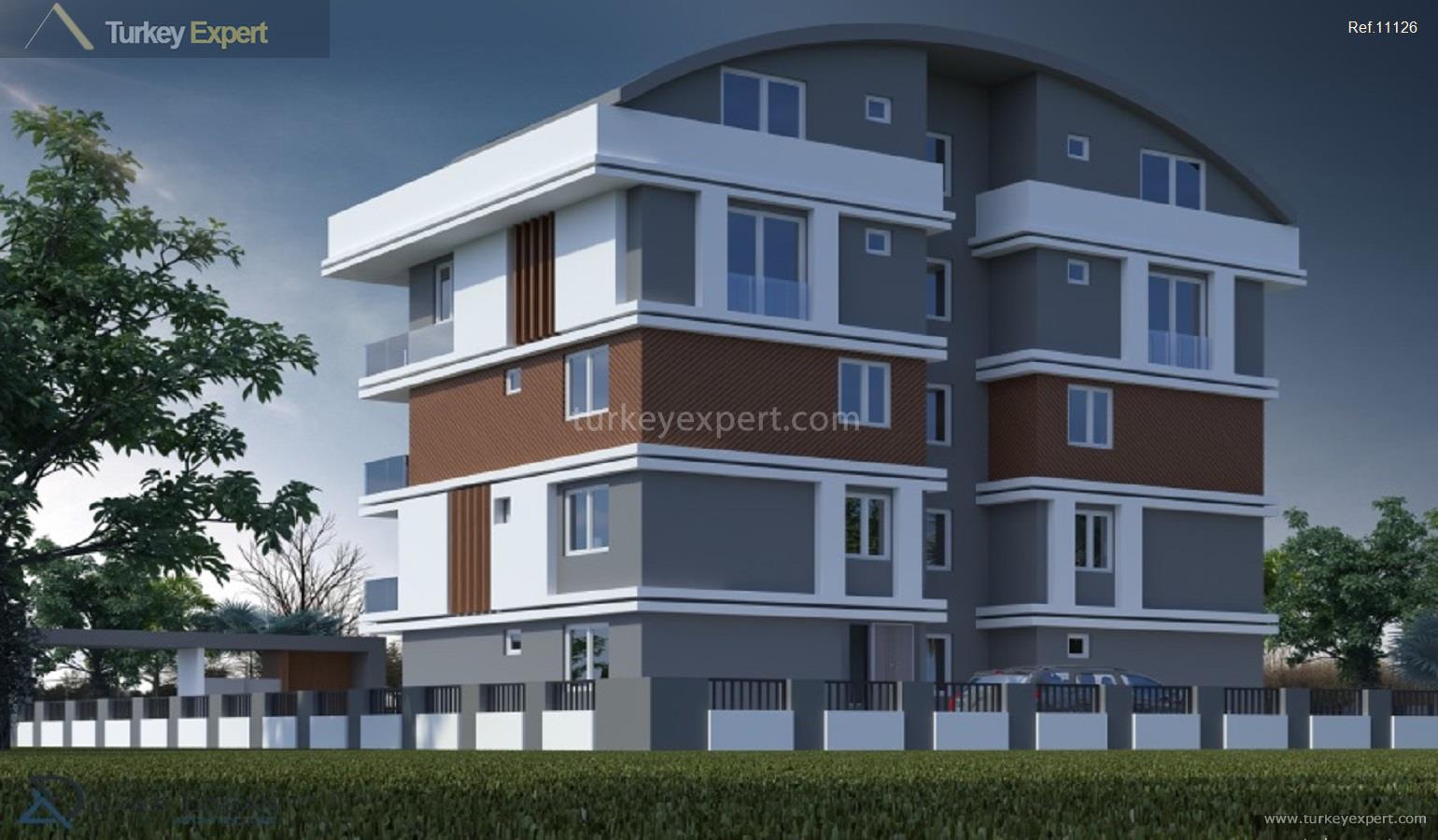 Apartments in Antalya Kepez near essential amenities 0