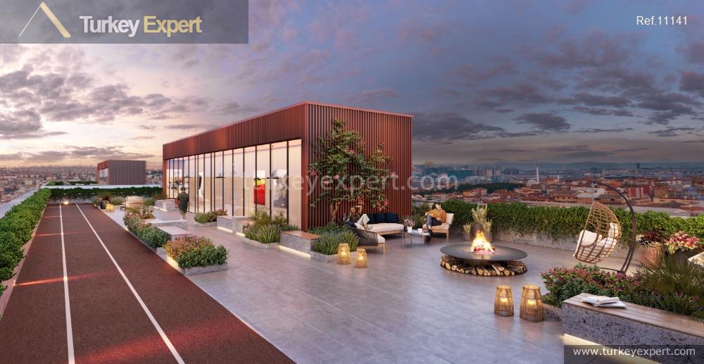 Apartamentos modernos en un complejo con un diseño admirable en Estambul Halkali 1